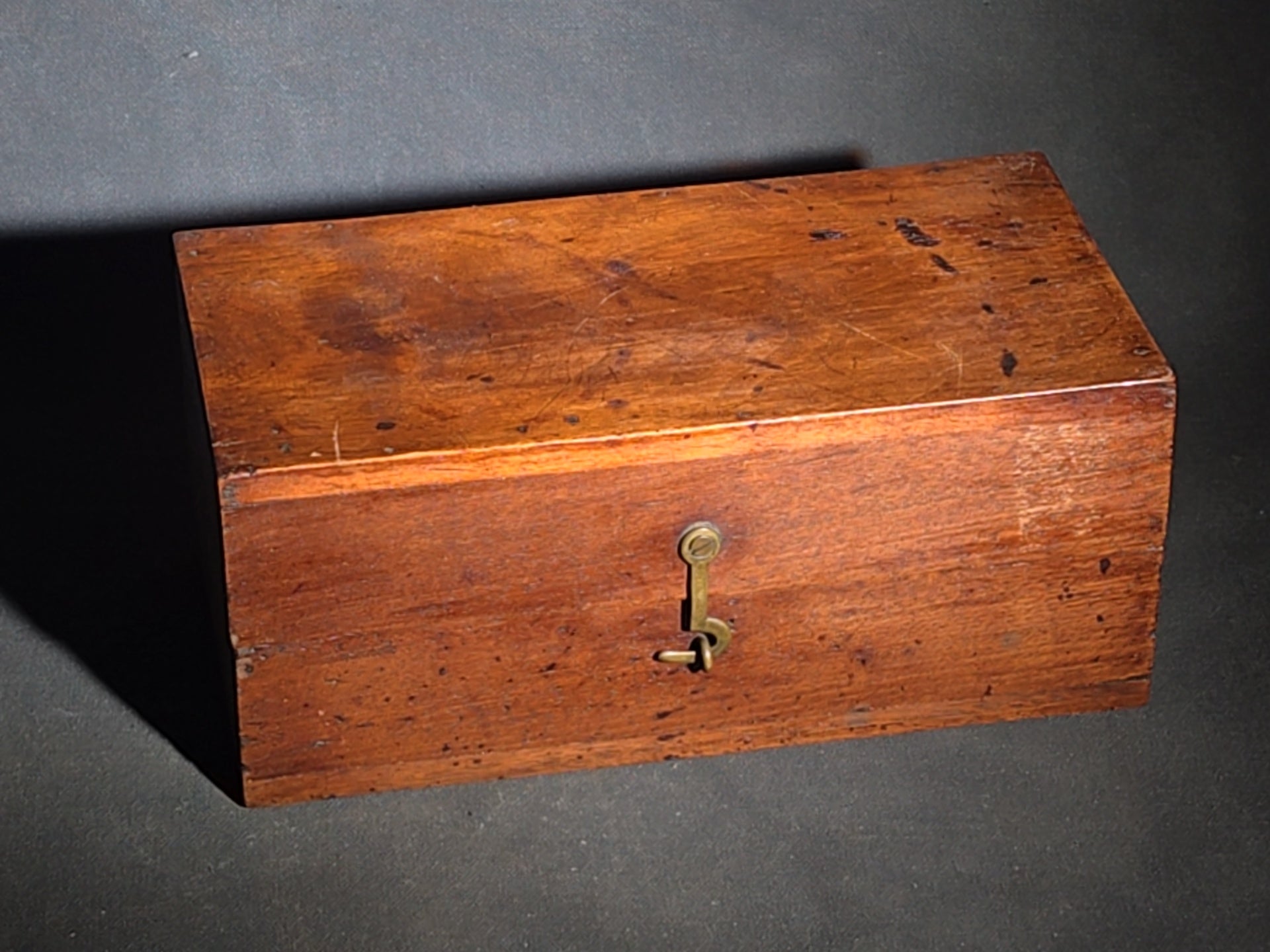 Antique Morrison's Drawing and Forming Dies for Artificial Crown and Bridge Work in Fitted Wood Case, Dental Tool Manufactured by J.H. Morrison, Connersville, Indiana, Inscribed "Dr. Frank R. Steel, Richmond"
