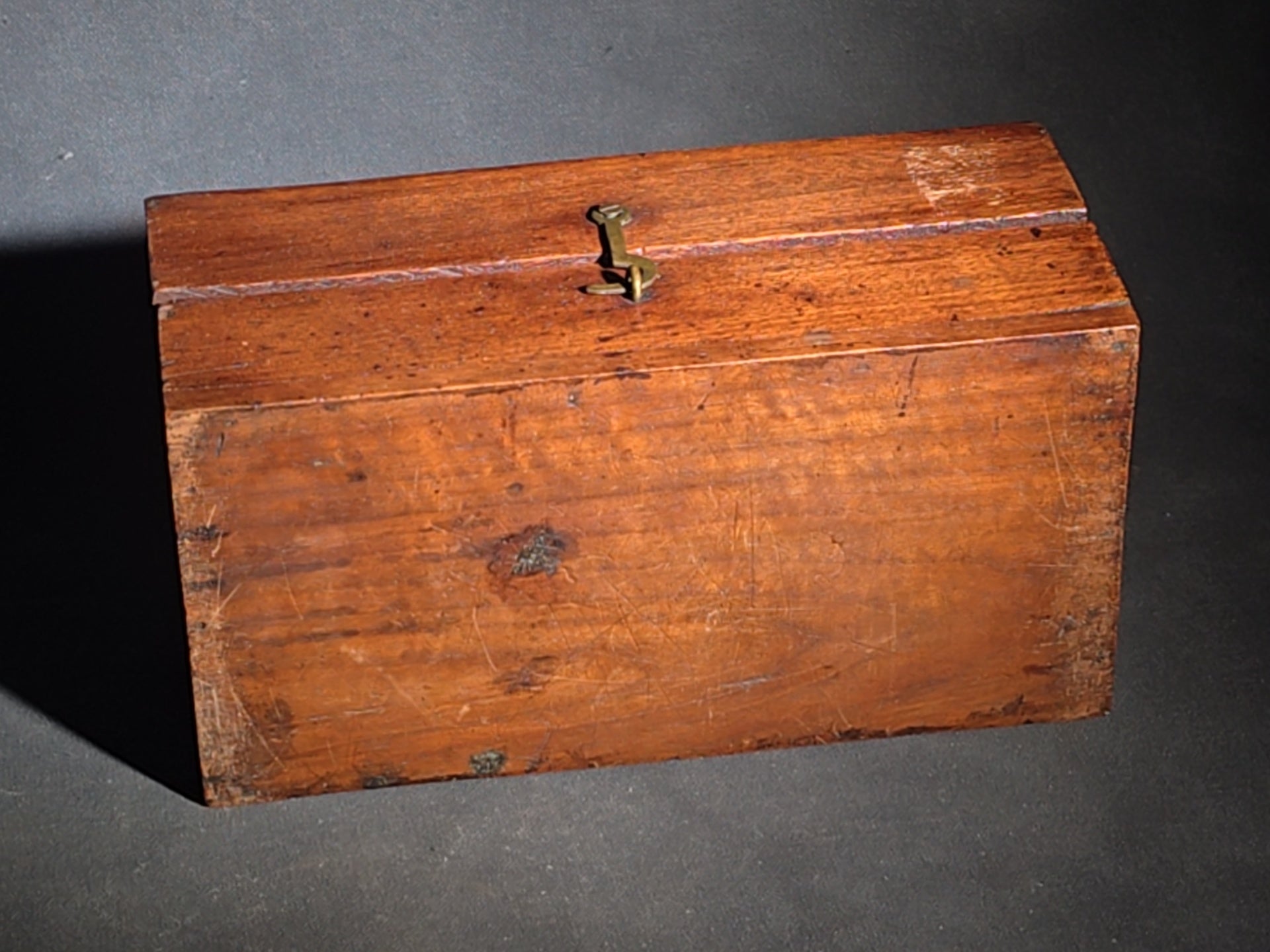 Antique Morrison's Drawing and Forming Dies for Artificial Crown and Bridge Work in Fitted Wood Case, Dental Tool Manufactured by J.H. Morrison, Connersville, Indiana, Inscribed "Dr. Frank R. Steel, Richmond"
