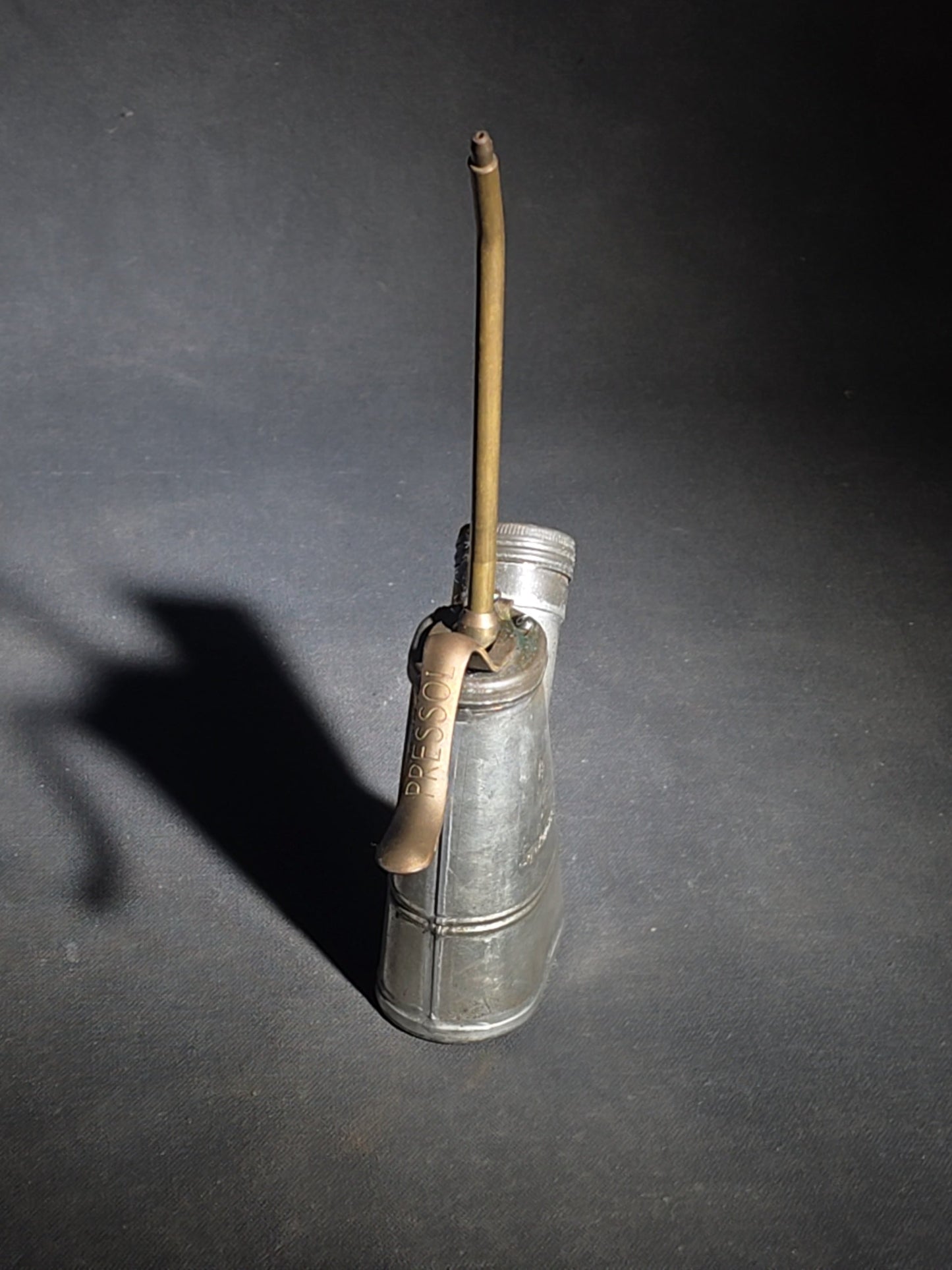 Vintage Pressol "4 B Special" Thumb Pump Oil Can with Brass Spout
