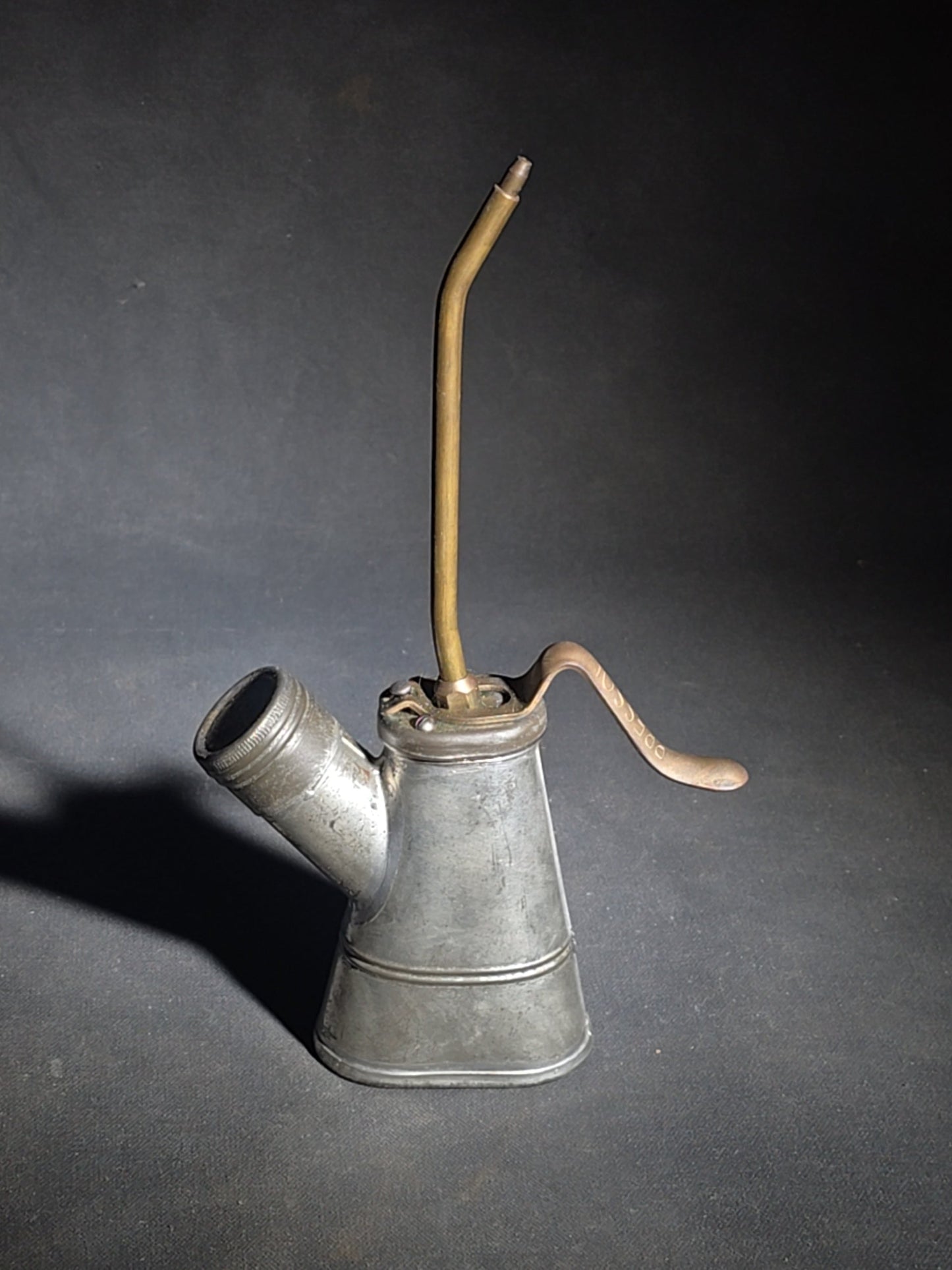Vintage Pressol "4 B Special" Thumb Pump Oil Can with Brass Spout