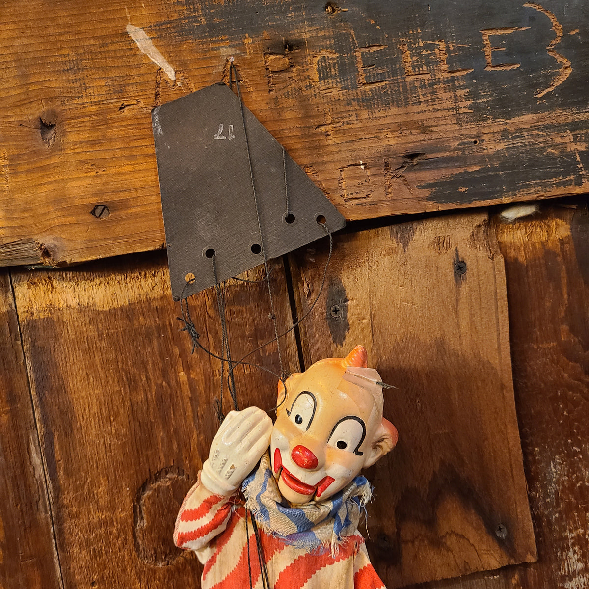 Vintage Composition Head Ventriloquist Puppet Marionette – Granite ...