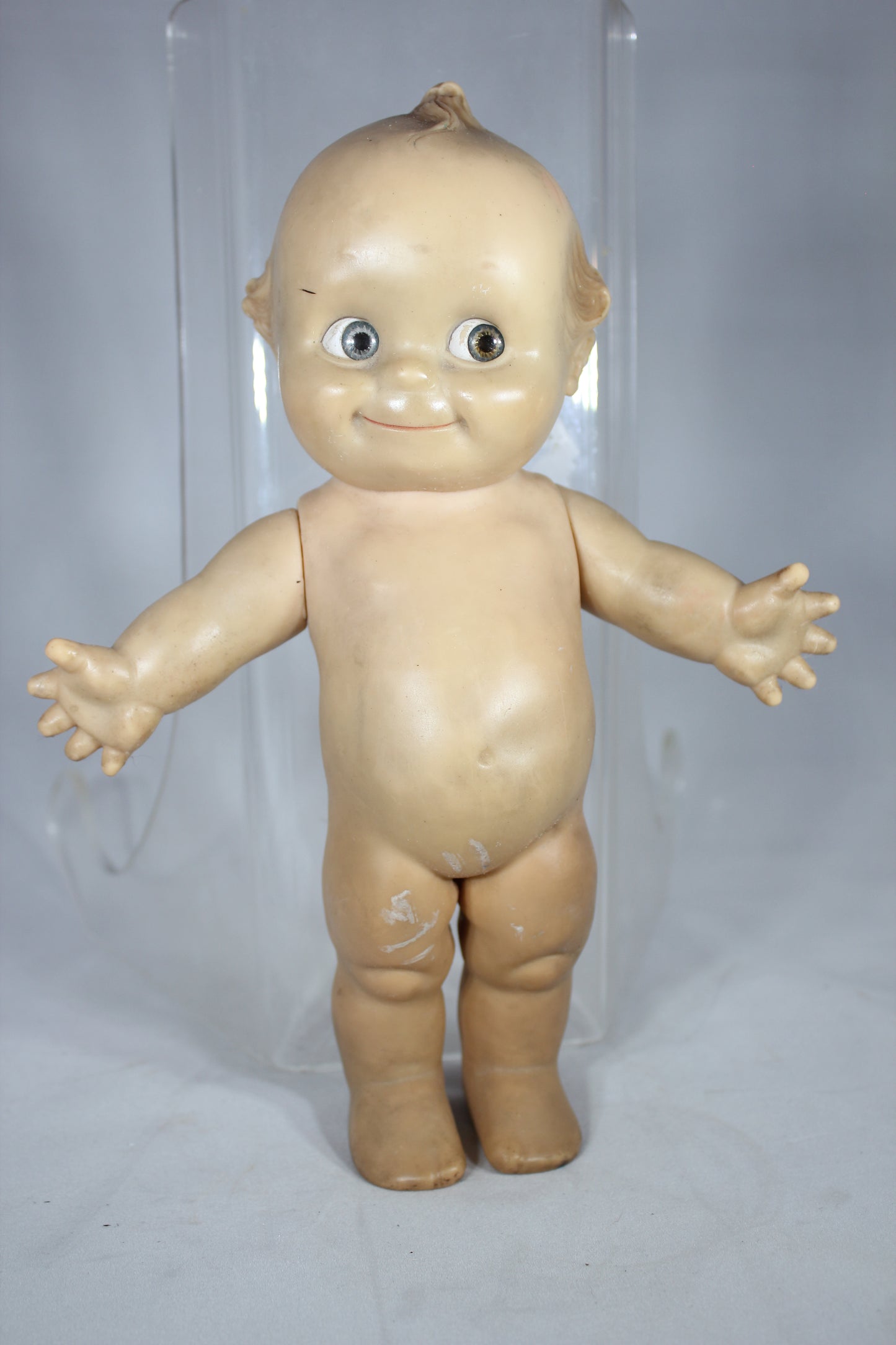 Kewpie Poseable 10" Vinyl Doll by Cameo, Signed Rose O'Neill