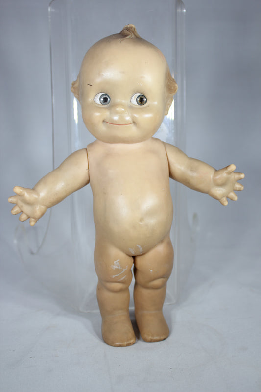 Kewpie Poseable 10" Vinyl Doll by Cameo, Signed Rose O'Neill
