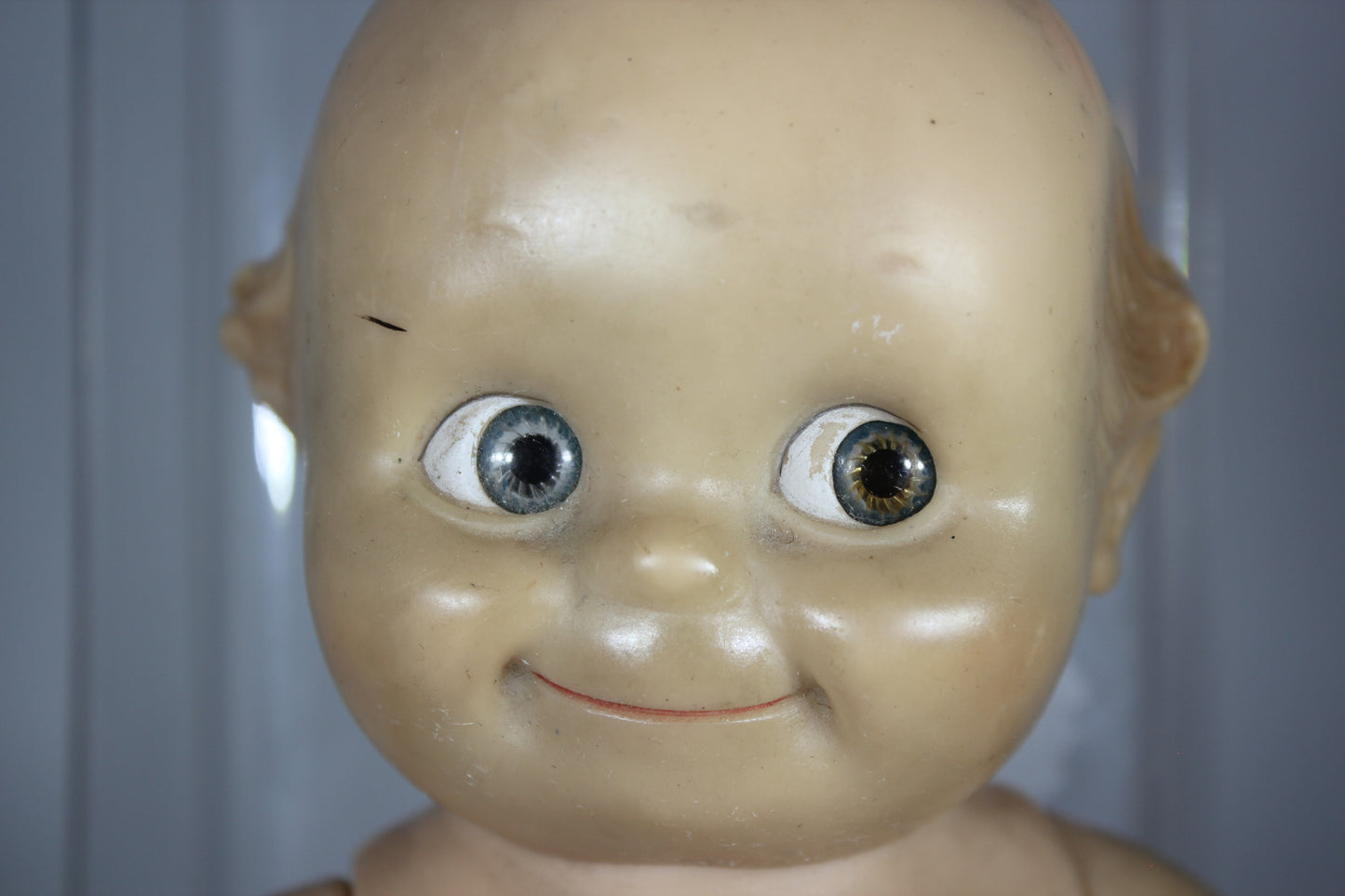 Kewpie Poseable 10" Vinyl Doll by Cameo, Signed Rose O'Neill