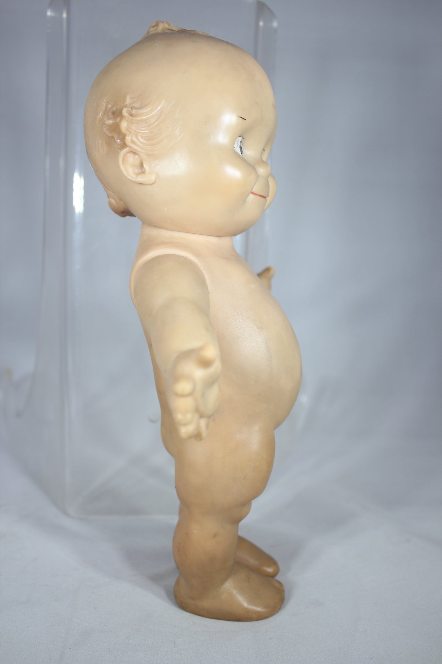 Kewpie Poseable 10" Vinyl Doll by Cameo, Signed Rose O'Neill