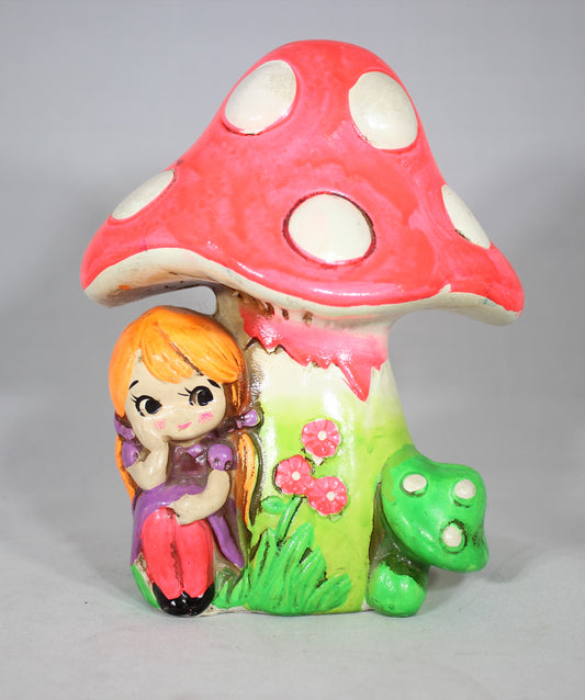 Mushroom Plaster Coin Bank by Holiday Fair, Japan, 1960s