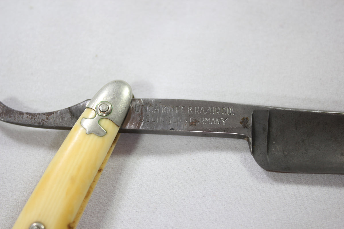Red Point Straight Razor by Utica Knife & Razor Co., Solingen, Germany ...