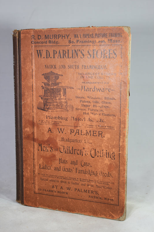 Resident and Business Directory of Hopkinton and Holliston Massachusetts for 1899