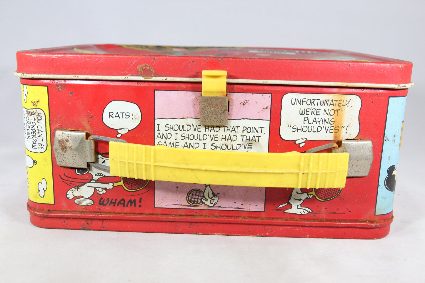 Peanuts Thermos Brand Metal Lunchbox with Thermos, 1965