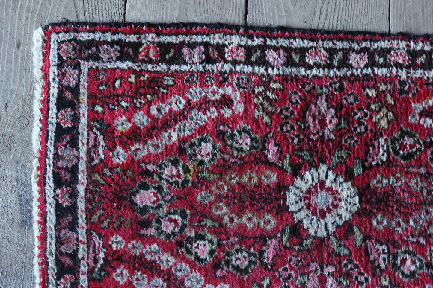 22" x 36" Vintage Handmade Scatter Rug