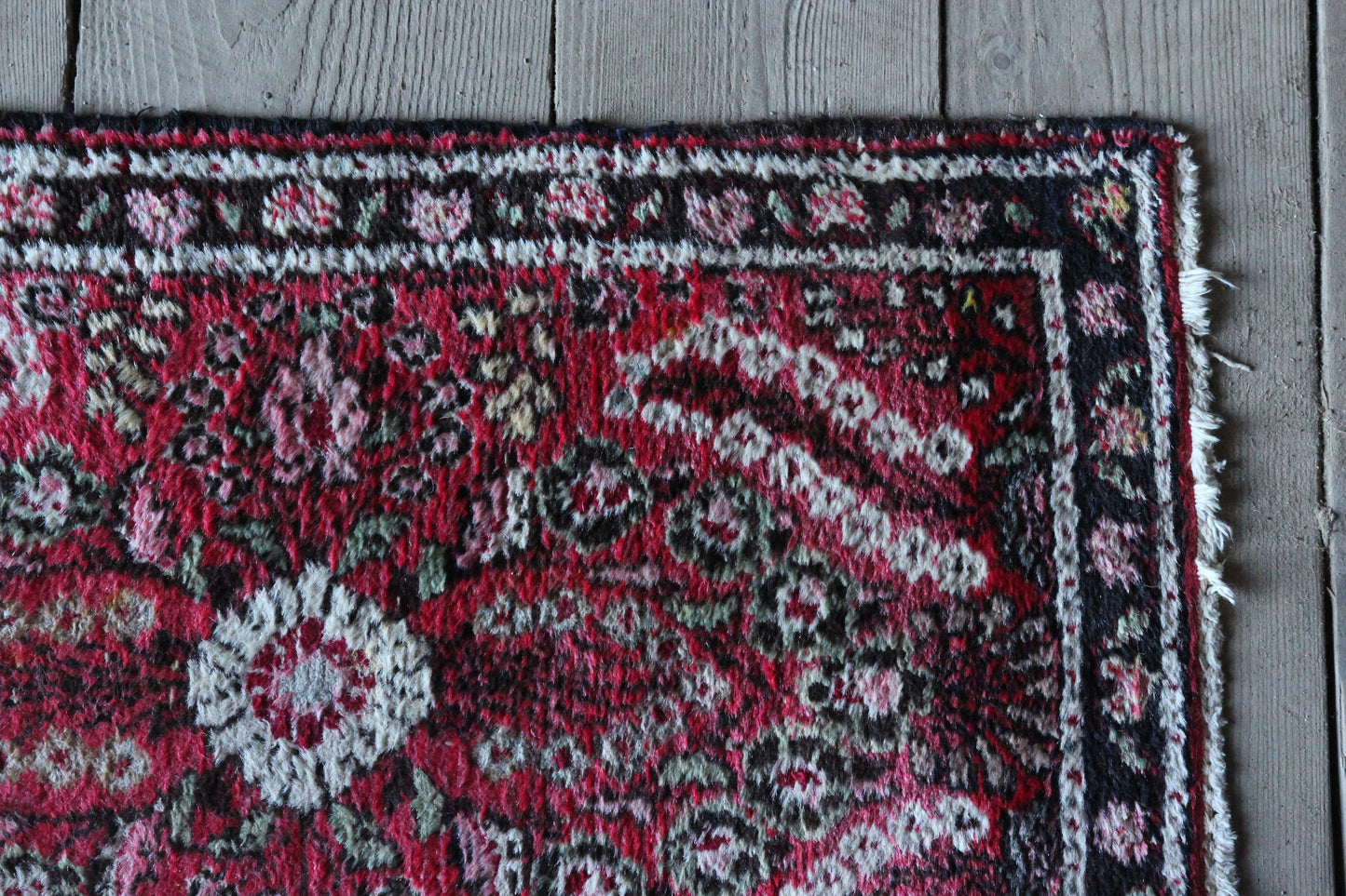 22" x 36" Vintage Handmade Scatter Rug