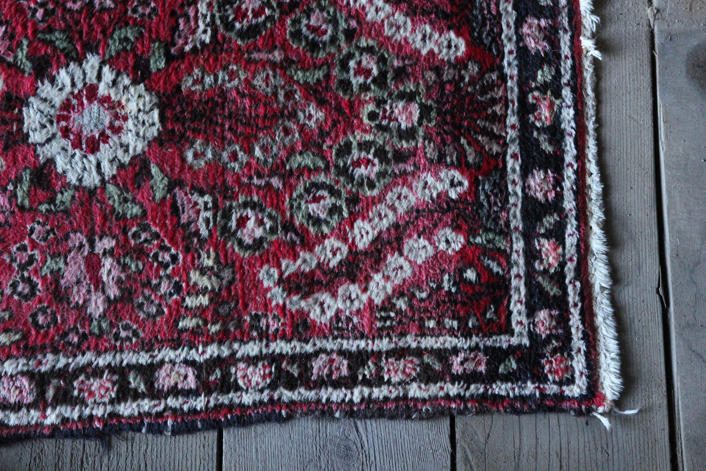 22" x 36" Vintage Handmade Scatter Rug