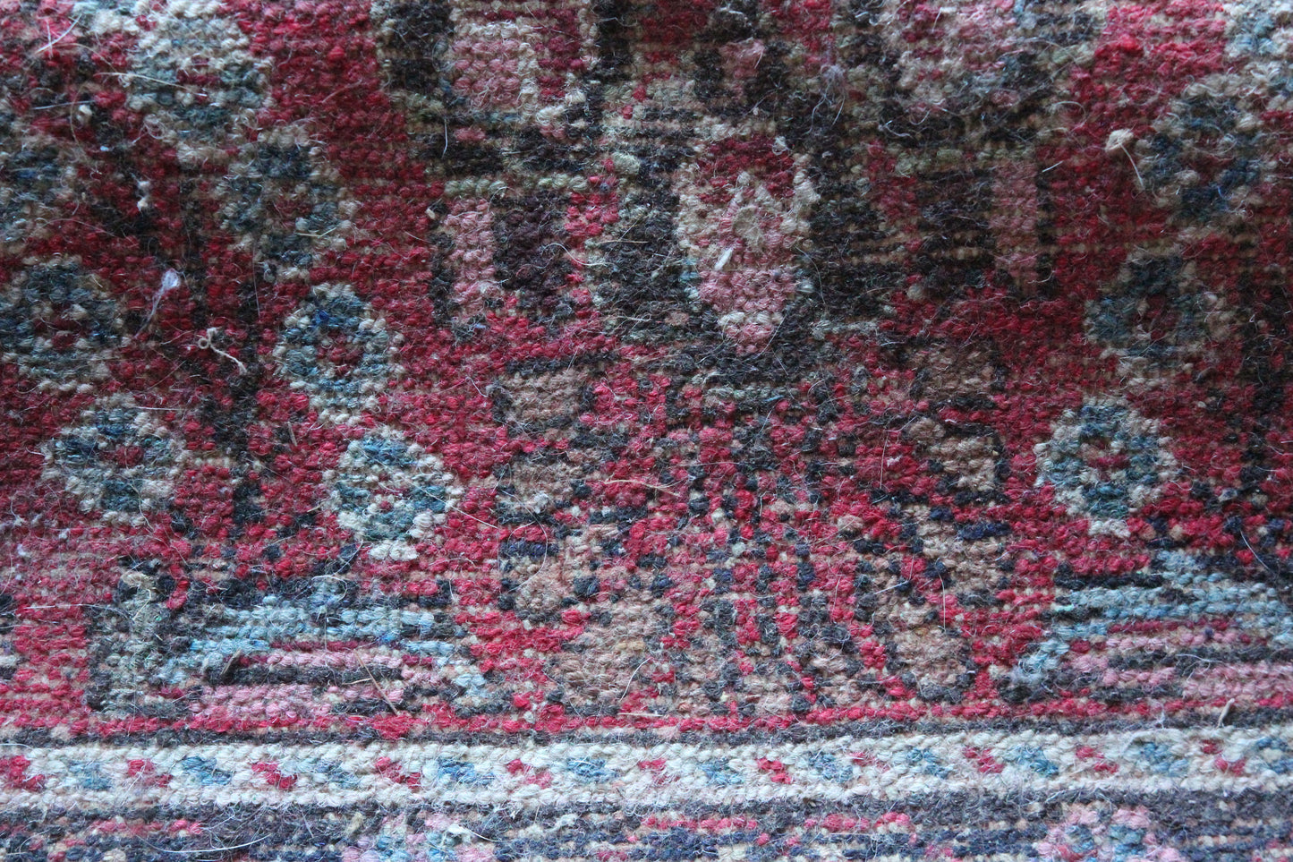22" x 36" Vintage Handmade Scatter Rug
