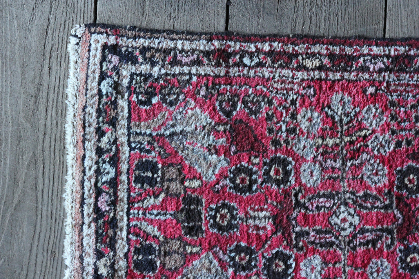 24" x 33" Vintage Handmade Scatter Rug
