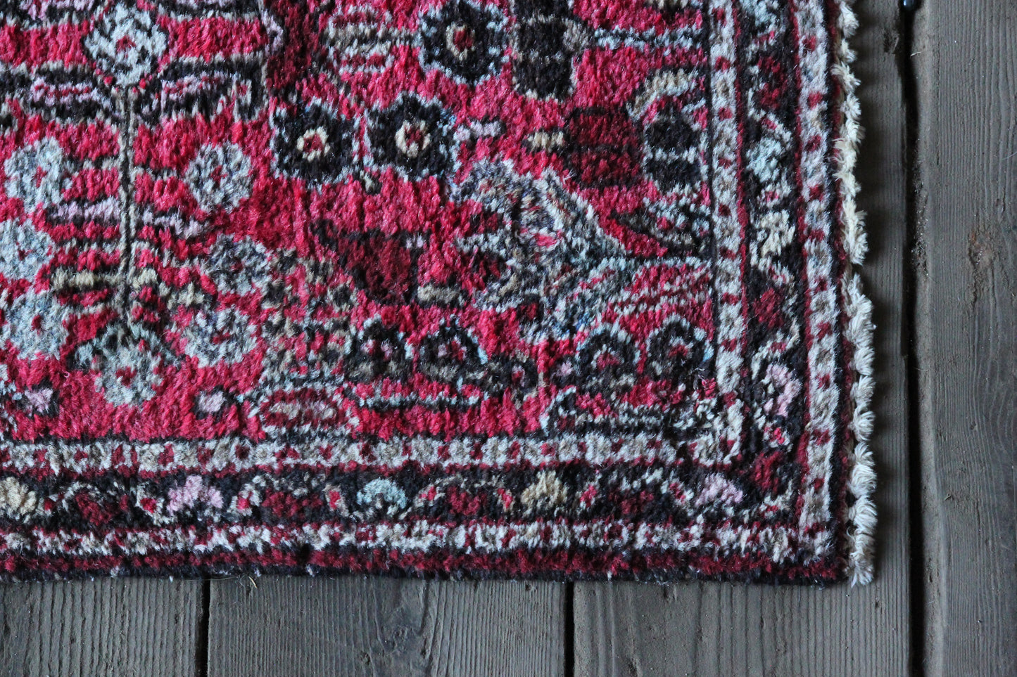 24" x 33" Vintage Handmade Scatter Rug
