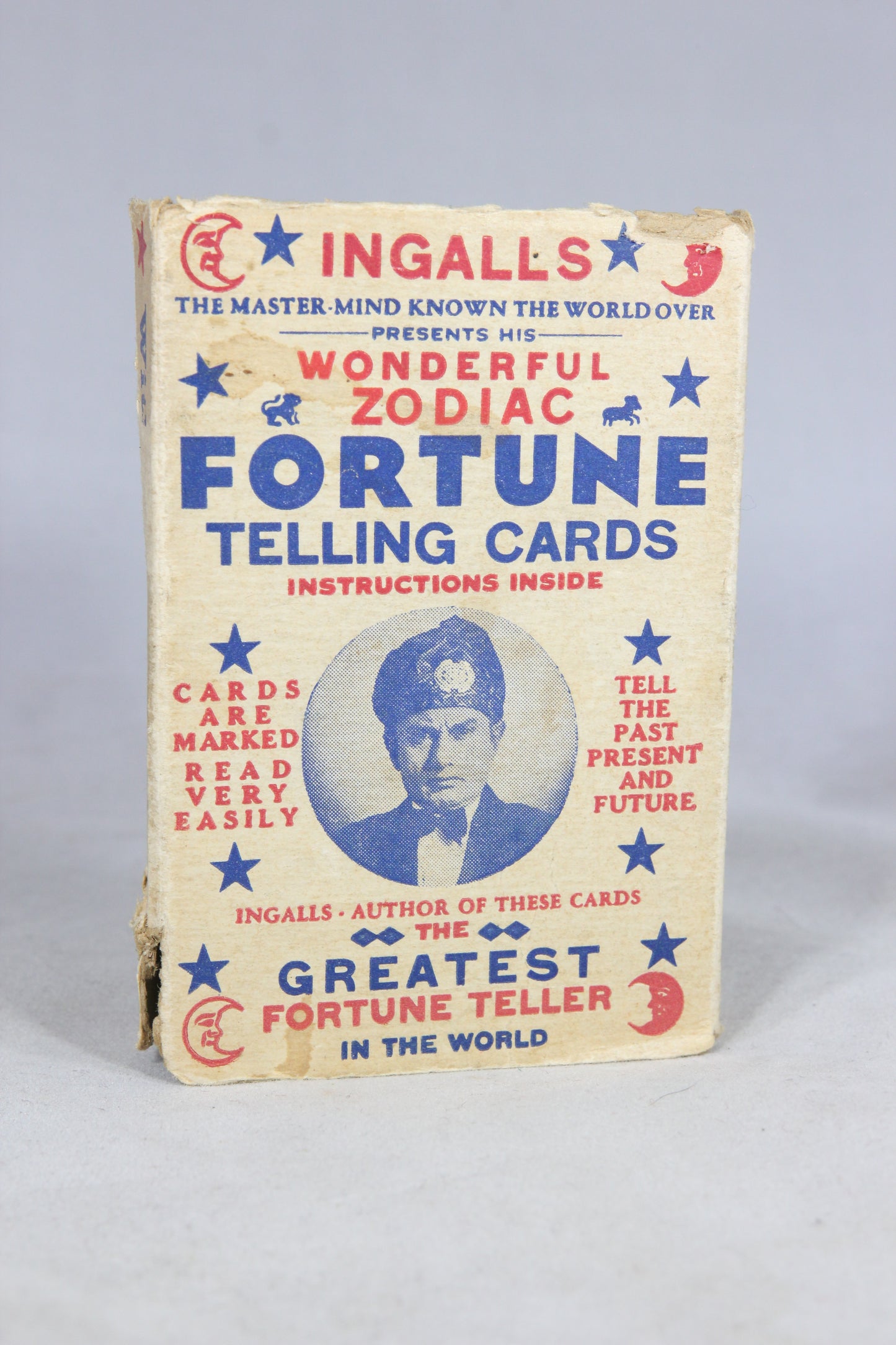 Antique Ingalls' Wonderful Zodiac Fortune Telling Cards, 1930s