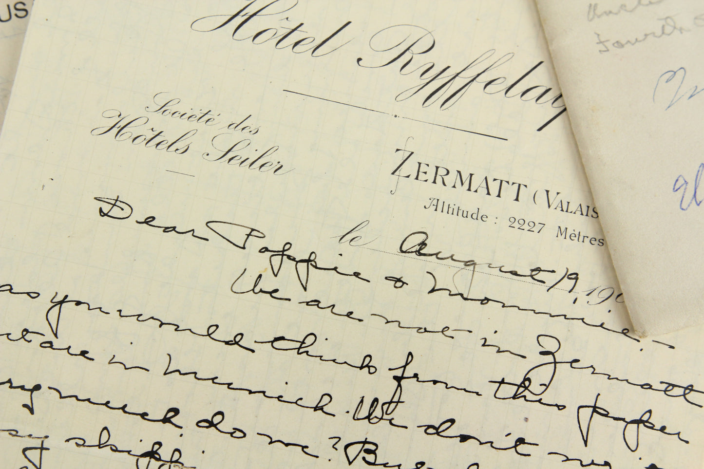 Antique Pre-1960 Handwritten Letters and Correspondence