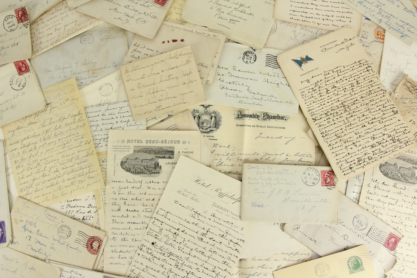 Antique Pre-1960 Handwritten Letters and Correspondence
