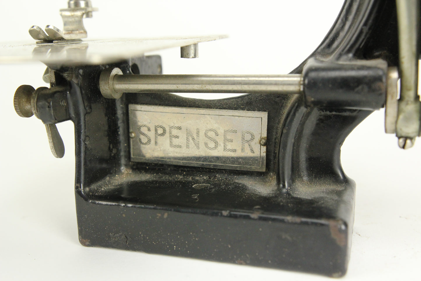 Antique Spenser Miniature Sewing Machine, Boston, Mass - Patented 1902