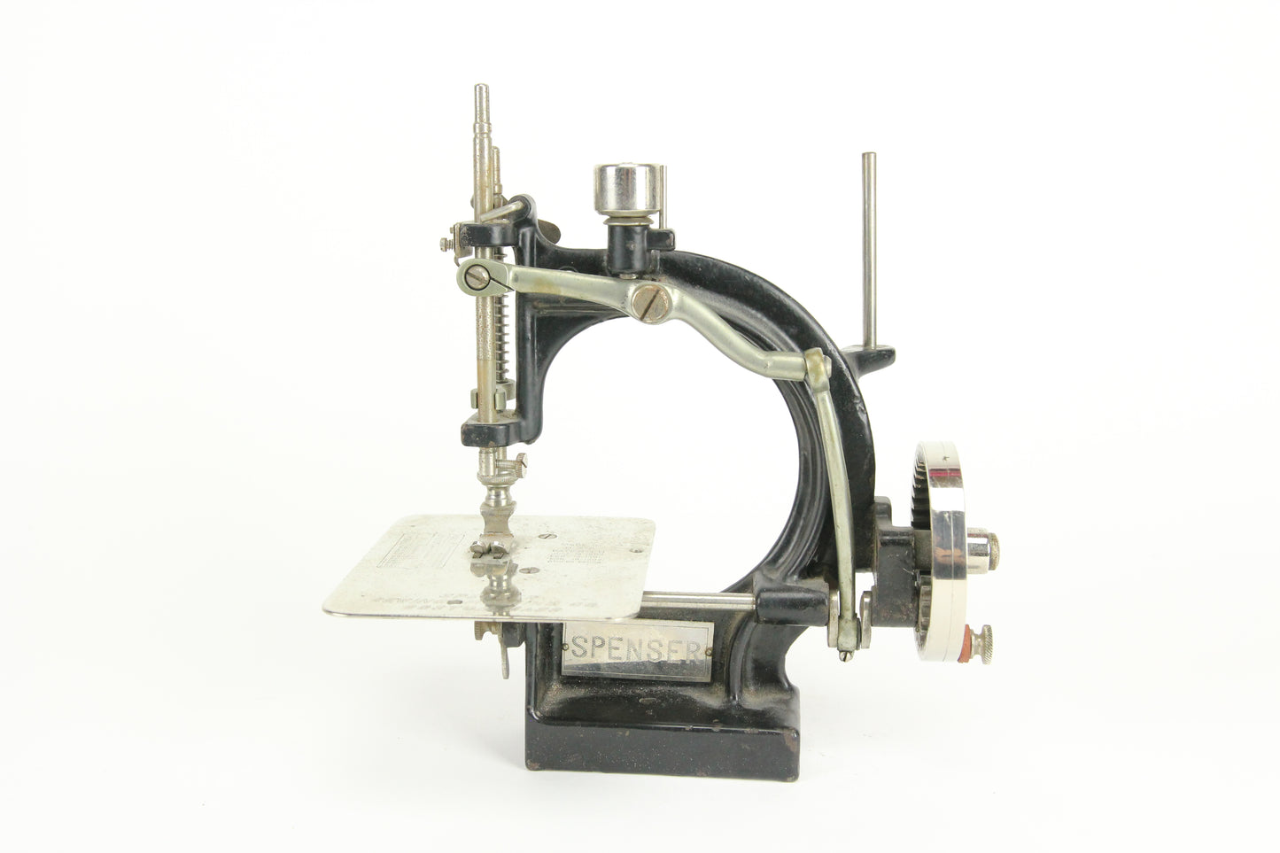 Antique Spenser Miniature Sewing Machine, Boston, Mass - Patented 1902