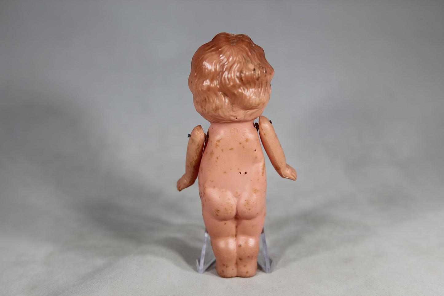 Handpainted Celluloid Flapper Kewpie Doll Made in Japan, 5"