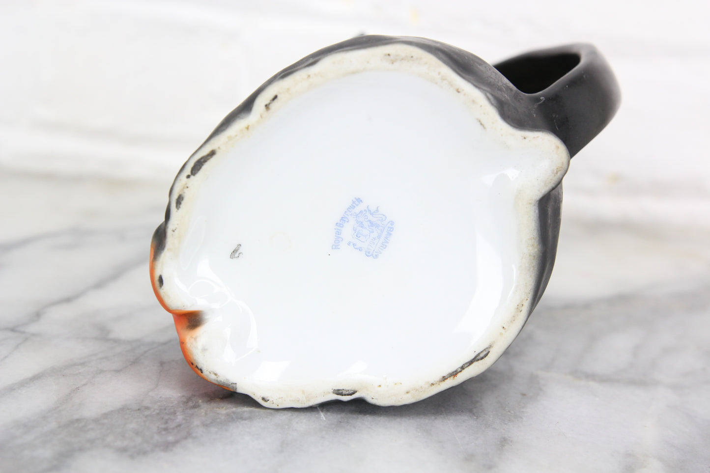 Royal Bayreuth Figural Black Bear Creamer