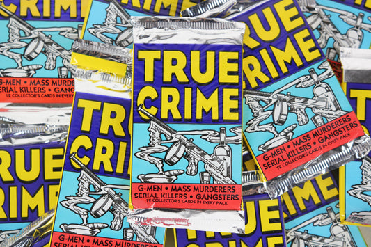 Eclipse True Crime Collectible Trading Cards, One Pack, 1992