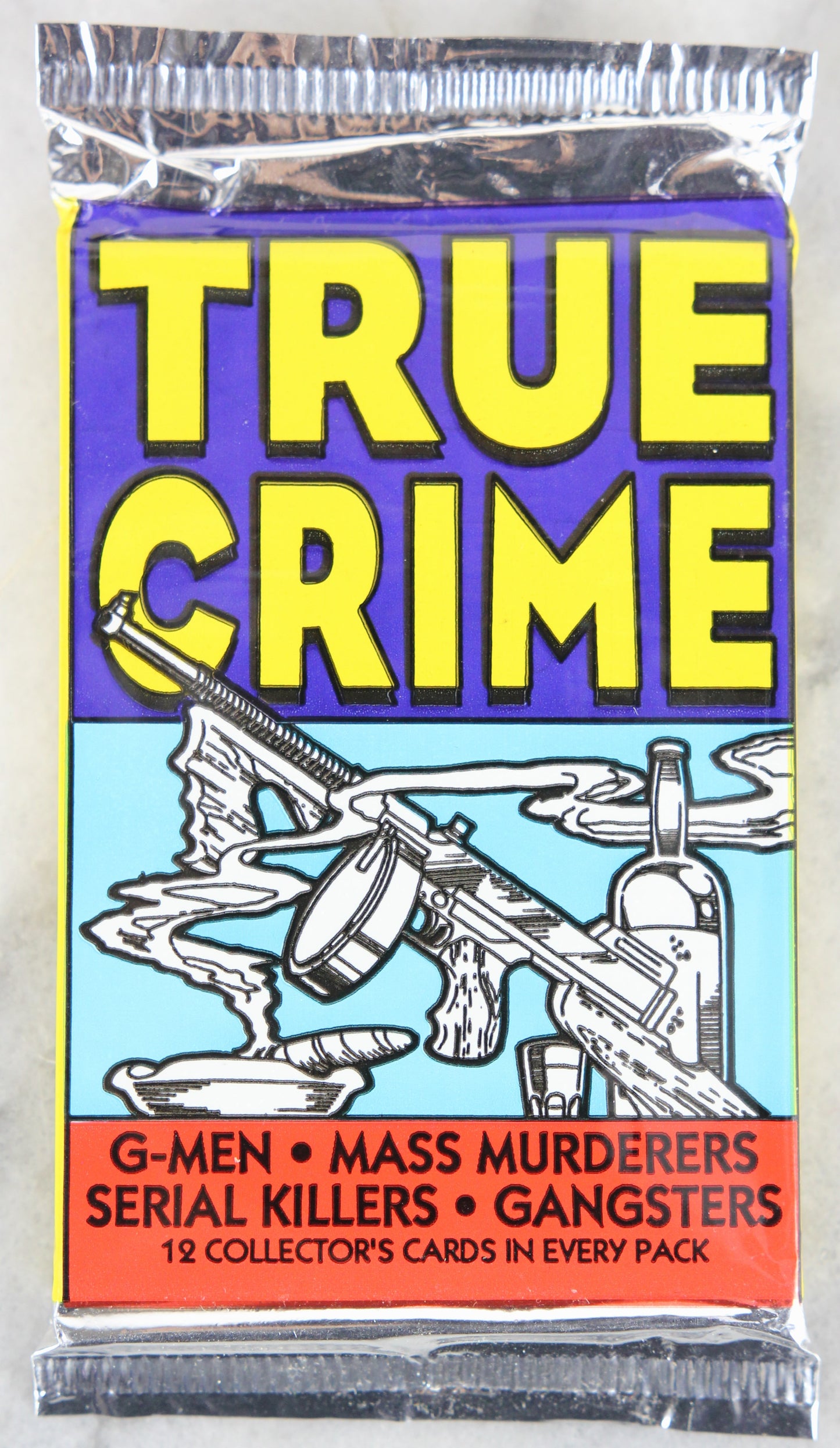 Eclipse True Crime Collectible Trading Cards, One Pack, 1992