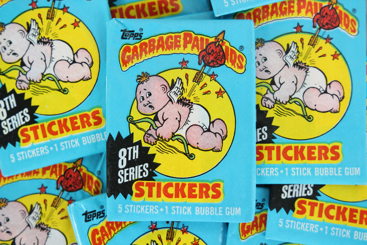 Topps Garbage Pail Kids 8th Series Collectible Trading Card Stickers ...