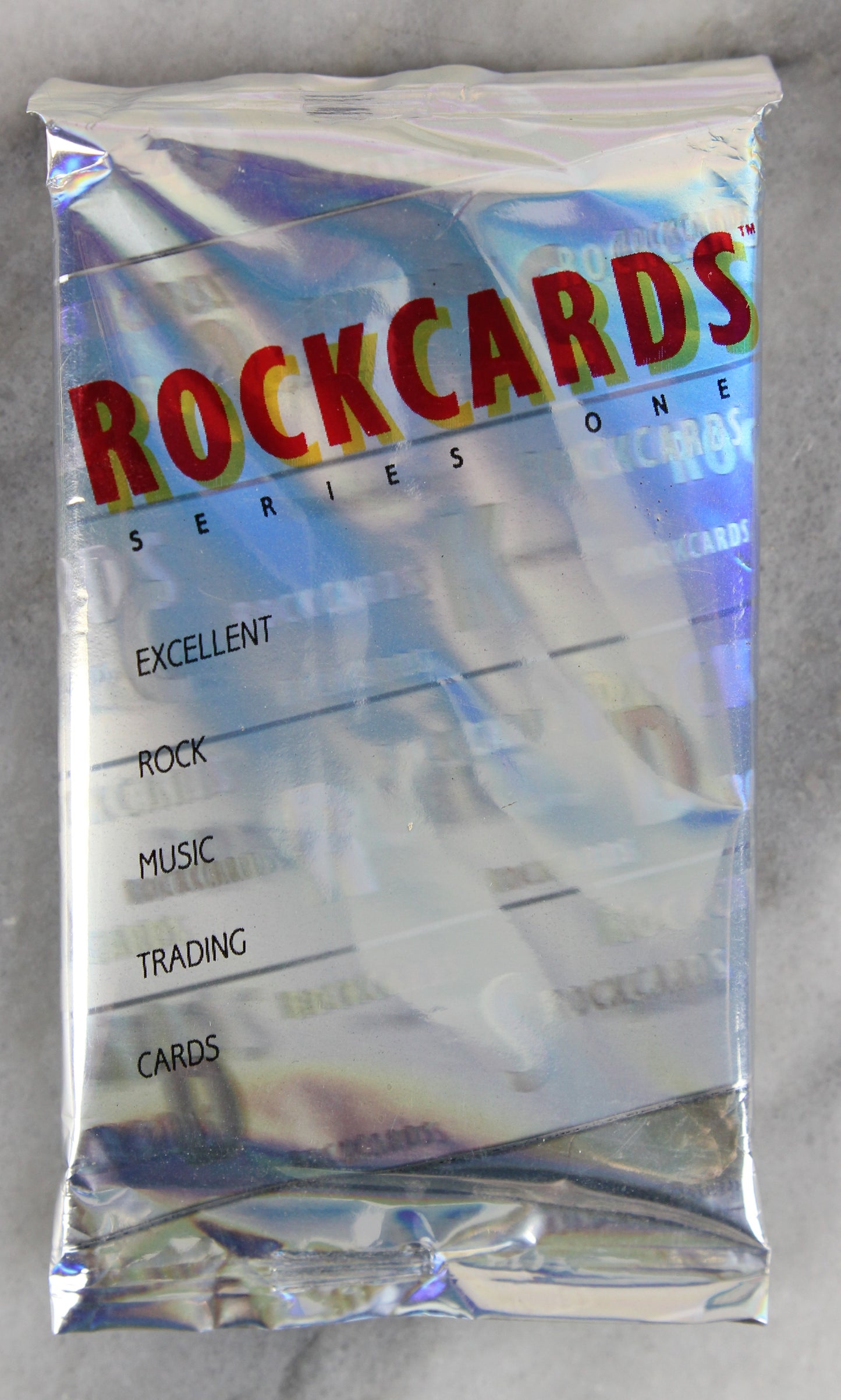 Rock Cards Trading Cards, 1991 - Three (3) Holographic Packs