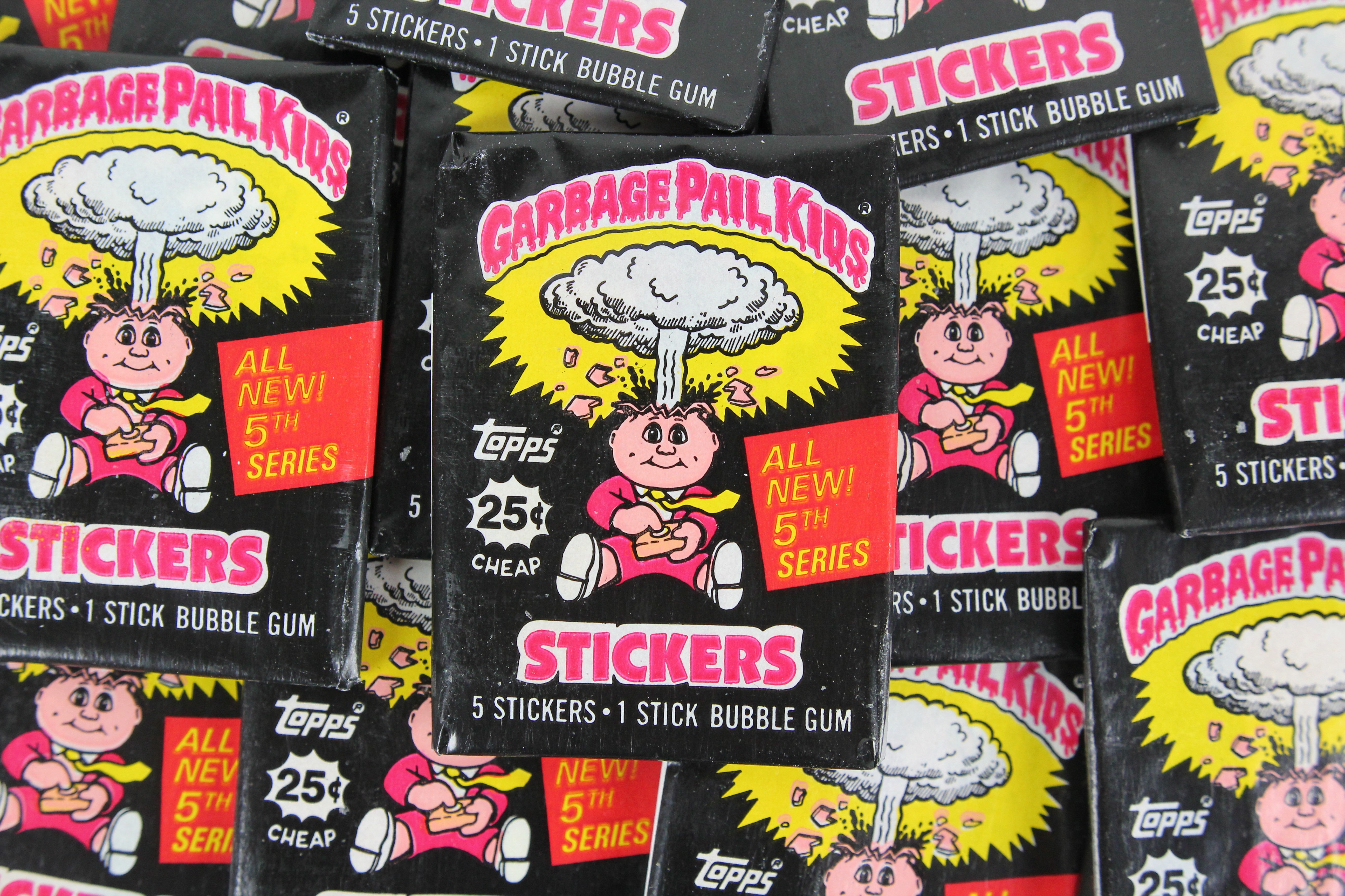 Topps Garbage Pail Kids 5th Series Collectible Trading Card Stickers ...