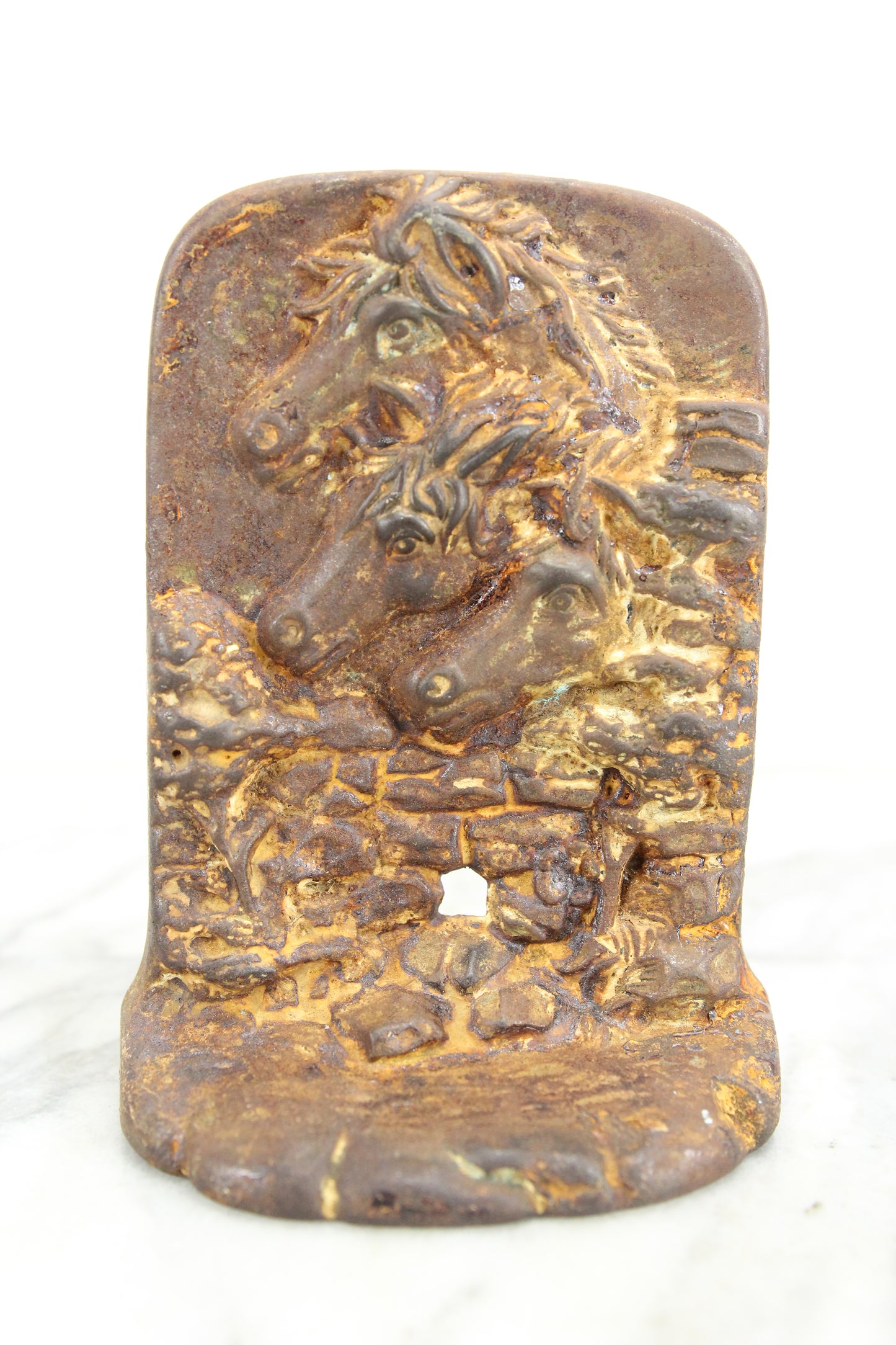 Pharaoh's Horses Cast Iron Bookends