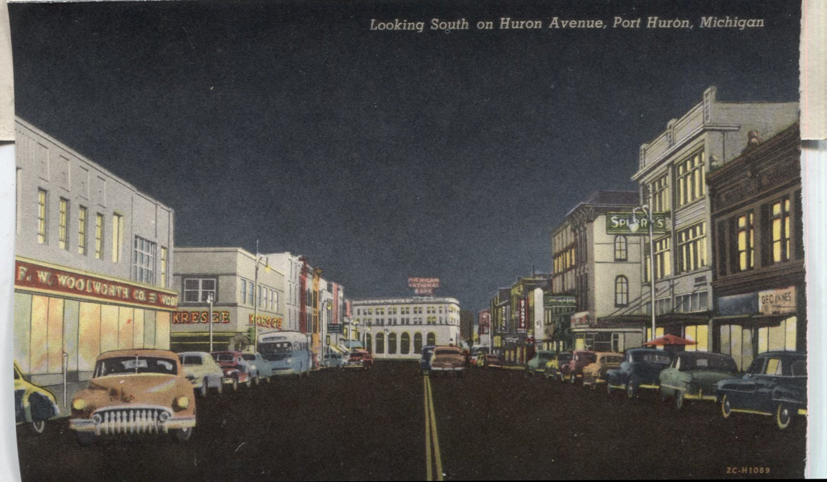 Port Huron, Michigan Vintage Souvenir Postcard Folder – Granite Union ...