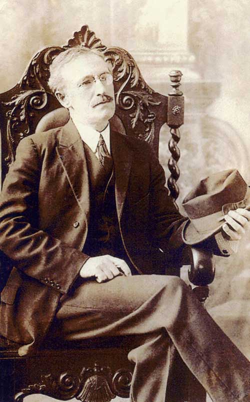 Portrait of the painter Egbert L. Foster