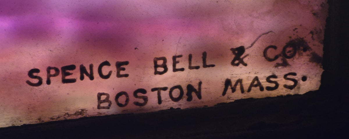 Signature reading Spence, Bell and Co., Boston, Mass.